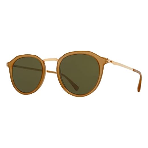 Gafas de Sol Mykita PAULSON A Brown/Raw Green Solid 47/20/140 unisex