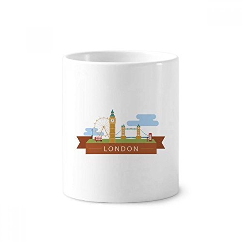 Cadeau Royaume-Uni mug en céramique avec Big Ben et le pont de Londres