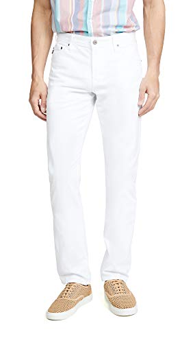 Image of AG Adriano Goldschmied Men's The Graduate Tailored Straight SUD Sueded Stretch Sateen 32 inch