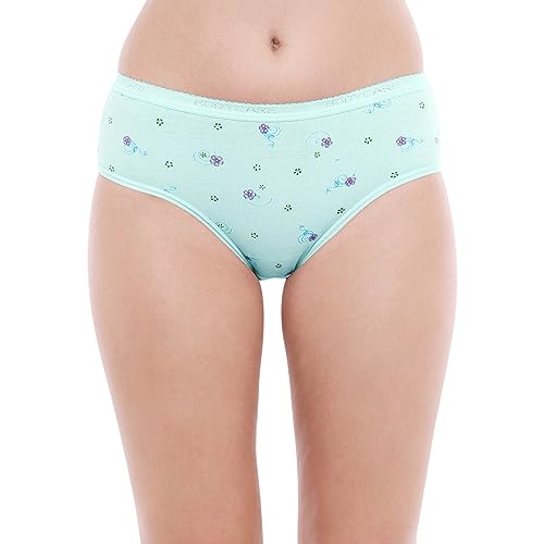Image of BODYCARE Women's Premium Printed Cotton Briefs in 3000