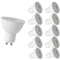 10-Pack GU10 LED Bulb,5.5W 50W Equivalent Recessed Lighting, 500 LM, 2700K Soft White,Track Lighting Bulb for Kitchen, Range Hood, Bedroom
