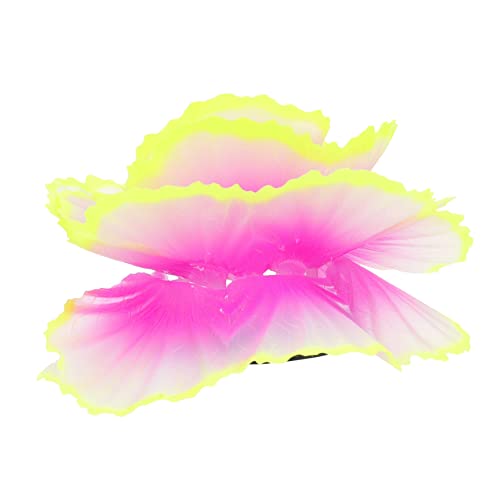 BESPORTBLE 2pcs Fluorescence Aquarium Decor Artificial Simulation Plant for Tropical Fish Tank Vivarium Decoration Aquariums Accessories