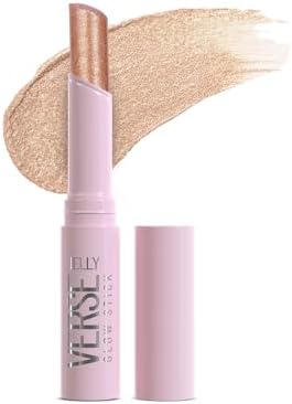 Swiss Beauty Jelly Verse Eyeshadow Glow Stick | Rich Colour Payoff | Crease-Proof | Sparkling Shine | 6 Stellar Shades | Shade- 3. Solar Flash, 3g
