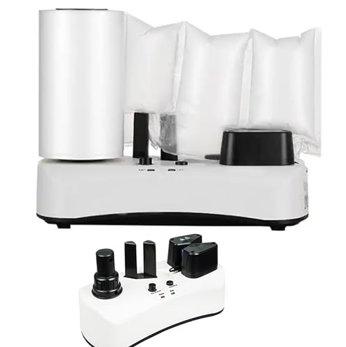 Air Cushion Machine, Bubble Air Cushion Machine, Sealing Speed 7.2-7.8 Ft/min Air Pillow Machine, Sealing All Kinds of Films, Running Smoothly, for Logistics, Express, Warehouse Packing