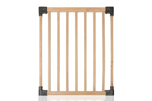 Safetots Safety Barrier for Open Plan Staircases, Extension Panel, Natural, Wood, 60cm, Extension Panel for Safety Barrier for Open Plan Stairs