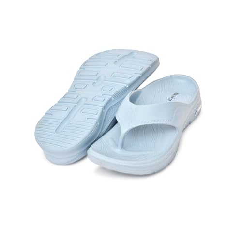Image of HEALTH FIT SUPER SOFT Women's Flip-Flops Women's & Girl's Slippers | Comfortable & Lightweight | Soft Foot Massager | OUT Door & IN Door Flip-Flops Slipper INDIGO