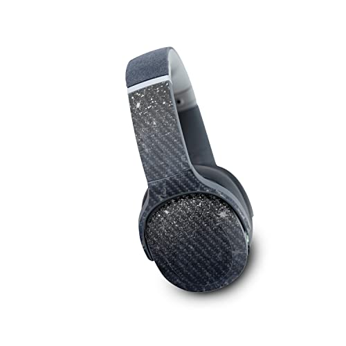 Image of MightySkins Carbon Fiber Skin Compatible with Skullcandy Crusher Evo Wireless - Dark Shimmer Marble | Protective, Durable Textured Carbon Fiber Finish | Easy to Apply