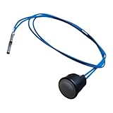 MERIGLARE Conjunto de Interruptor de Botón de Joystick de Excavadora Botón Pulsador de Repuesto Componente de Manija de Repuesto Material PP Fácil Instalación a, Botón Gris