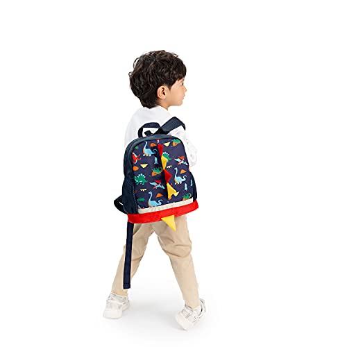 Lesnic Kids Dinosaur Backpack With Leash, Buckles In The Front, Cpc Certified Medium Rucksack For Kids Boys & Girl, Dinosaur Rucksack Toddler Kids Bag 25 10 30.3Cm/10 4 12In #TOP6