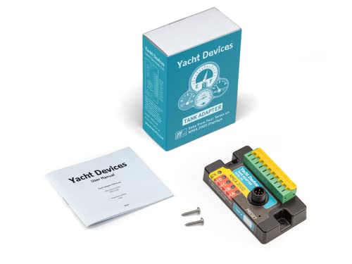 Image of Yacht Devices Boat Tank Adapter (New) (YDTA-04N) for Yacht and Boat Network - NMEA 2000 Micro Male, 4 x Tanks