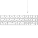 SATECHI Aluminum Wired Keyboard Full German Argent SATECHI Aluminum Wired Keyboard Full German Argent