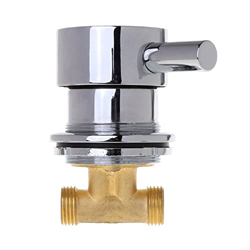 Robinet de douche design durable en laiton massif G1/2 à double commande - 4