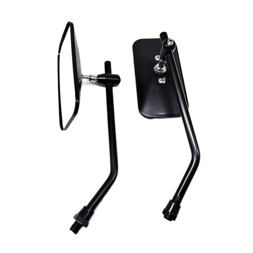 Rétroviseurs de guidon pour moto rectangulaires parfaits pour le road trip