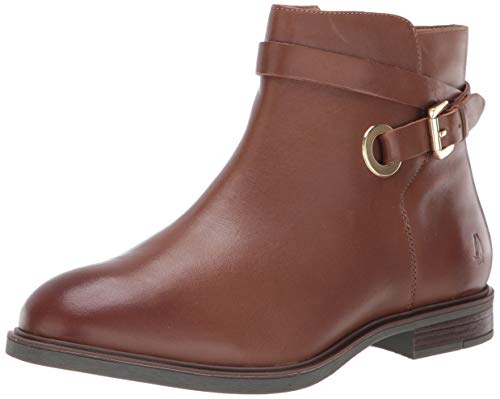 Hush Puppies Women's Bailey Strap Boot, Dachshund Leather, 9 M US