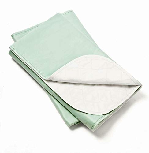 Wave Medical Premium Washable And Reusable Incontinence Bed Underpads, 18" X 24", Pack Of 3, Made In The Usa #TOP8