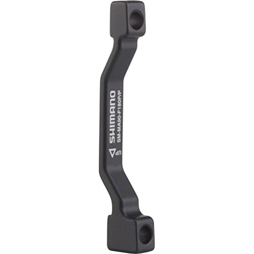 image for SHIMANO MA-90 Disc Brake Mounting Bracket (Black, 160-mm Post/is Rear)