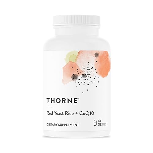 THORNE - Red Yeast Rice + CoQ10 - Maintain Healthy Cholesterol Levels & Supports Cardiovascular