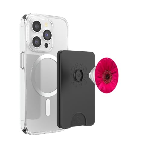 PopSockets PopWallet Flores Rosas Evita Caídas y Organiza tus Tarjetas 3