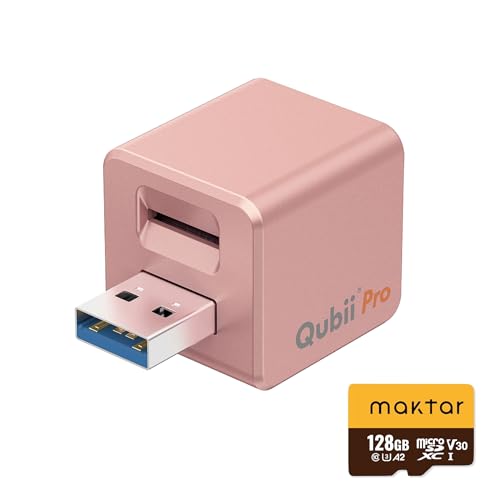 新品未使用！maktar Qubii Duo ローズゴールド メモリカード付き サンワダイレクト本店 サンワサプライ【オフィス・PC周辺通販】