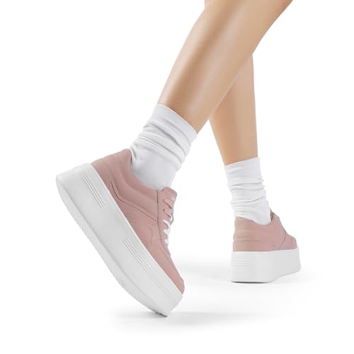 Image of DREAM PAIRS Women's Platform Casual Sneakers
