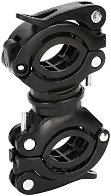 Chengde Wheelchair Walking Stick Rack, Practical Cane Holder Clip 360° Rotatable, Crutch Holder Wheelchair Electric Mobility Scooter Accessory for Elderly-Black, FF292C2222F3223