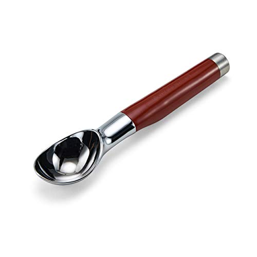 KitchenAid Colher de sorvete gourmet, tamanho único, vermelho fosco