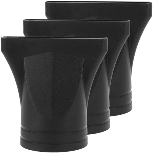FRCOLOR 3 piezas universal para secador de pelo, boquilla concentradora, adaptador de boquilla de silicona, secador de pelo, concentrador de secado, herramienta de peinado para el cabello