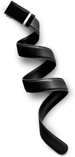 Men's Black Leather Belt - Automatic Belt Men - Men's Belt Leather - Belt Men - Belt Men's Leather - Men's Belt Leather Black - Belt Men Black - Belt Black Men image 2