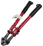 EINFACHES SCHNEIDEN: Dieser Bolzenschneider ermöglicht das Schneiden von Metallstangen, Bolzen, Stahlketten mit einem maximalen Durchmesser von 4 mm.