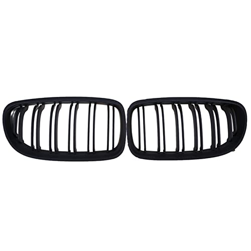 Parrilla de coche de doble listón para BMW Serie 3 E90 E91 de 2009 a 2012 2