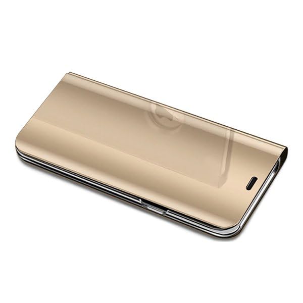 Gift4Me Funda Tipo Libro Inteligente Compatible con Movil Xiaomi Mi 11 Lite 5G Dorado