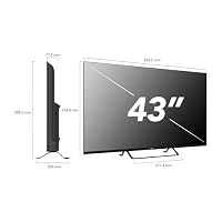 Smart Tech 43FV02V Fernseher 43 Zoll Smart TV VIDAA - Fernseher mit Full HD Auflösung, Bluetooth und Triple-Tuner, LED TV (2026) – Ansicht 3