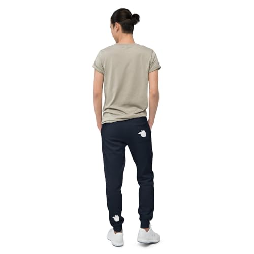 Pantalon de survêtement en polaire homme coupe regular