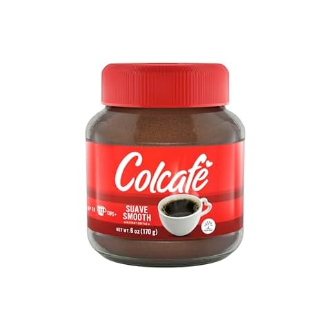 Colcafé Classic Instant Coffee Jar | Unique Taste & Aroma | Ready in Seconds | 100% Colombian Coffee | 6 Ounce (Pack of 1) Cover