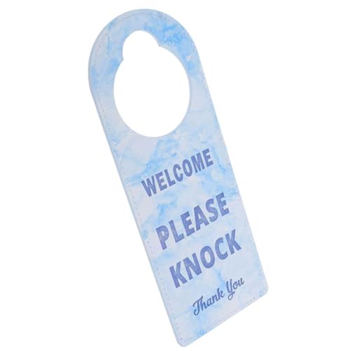 SEWACC - SEWACC Panneau De Porte Double Face Veuillez Frapper Signe Ne Déranger Pour Hôtel Bureau Et Salle De Réunion Accessoire Pratique Et Élégant Pour Indiquer Le Statut Chambre