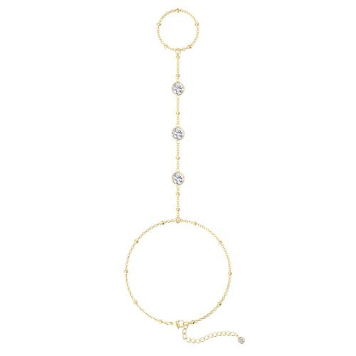 DEARMAY Gold Bracelets for Women Waterproof, 14K Gold Plated Jewelry