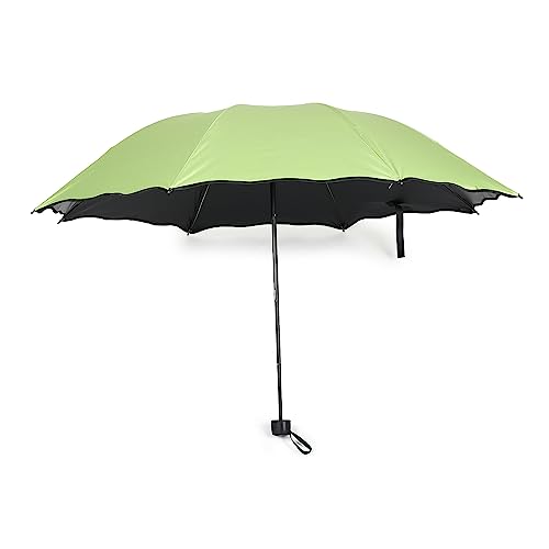 Image of HomeCloud Magic Umbrella Windproof, Sunproof & Rainproof with Sturdy Steel Shaft & Wrist Straps | Secret Blossoms Occur with Water Magic Print | Easy to Hold & Carry | Umbrella for Women, Men & Kids