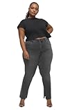 Good American Womens Good Boy Black Jean, 6, Black
