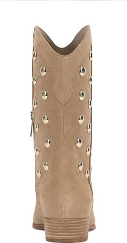 Vince Camuto Women's Prilie Studded Mid Calf Boot3