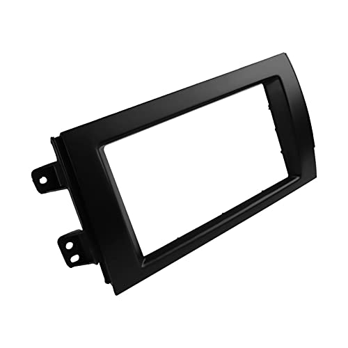 Double Din Radio, DVD, panel stereo, panel montażowy, zestaw wykończeniowy, ramka ramowa, do Suzuki, SX4, do Fiata, Sedici, radio samochodowe, wykończenie deski rozdzielczej