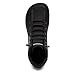 HOBIBEAR Leather Barefoot Boots Zero-Drop Wide Width Minimalist Shoes Unisex Mid Top Walking Boots(All Black Women 11,Men 10)