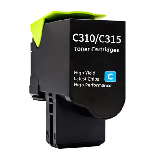 Toner cyan C310 pour imprimante Xerox C315 et C310DNI