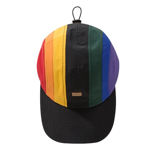 TENDYCOCO Gorra De Béisbol Arcoíris LGBT con Cordón Ajustable Sombrero...