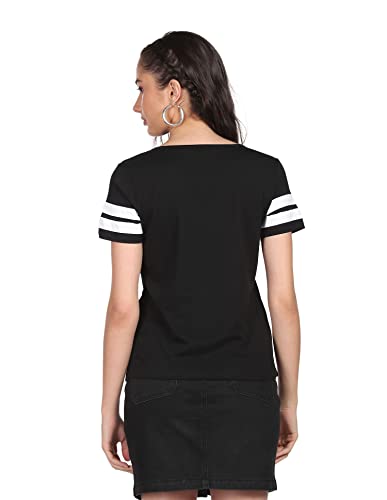 Image of SUGR Basics Women's Solid Regular Fit T-Shirts