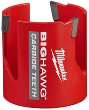 "Milwaukee" Sierra perforadora Big Hawg de 2-916" con dientes de carburo
