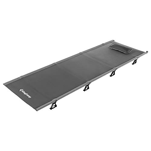 KingCamp Ultraleicht Feldbett Aluminium Campingbett Klappbar bis 120 kg belastbar