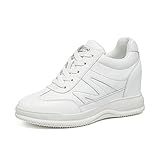 【Talon compensé intérieur 7 cm】Le talon compensé de 7 cm rehausse discrètement, allonge la silhouette et répartit la pression de façon plus homogène qu’un talon classique—confortable pour marcher ou rester debout longtemps.