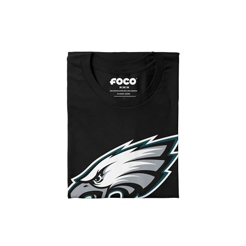 Image of FOCO Men's NFL Team Primary Logo Black Short Sleeve T-Shirt