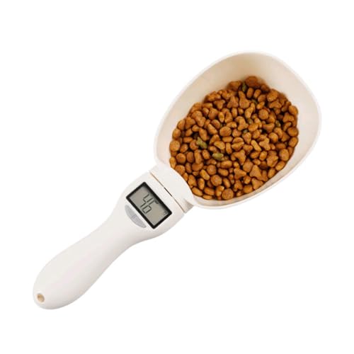 Bilancia Cucina Digitale a Cucchiaio, 800g/1g Bilancia Elettronica a Cucchiaio Dosatore, Bilancino di Precisione Grammi per Cibo per Animali, Acqua, Tè, Caffè in Polvere