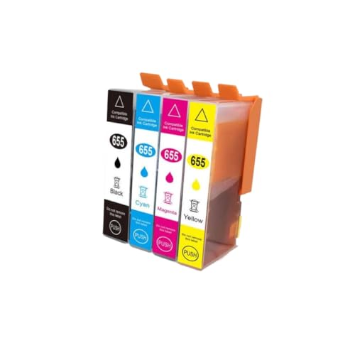 Cartouche d'encre noire et couleur compatible Deskjet 4625 5525 pour documents nets